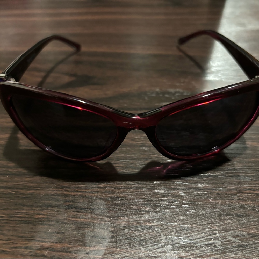 Burgundy glasses